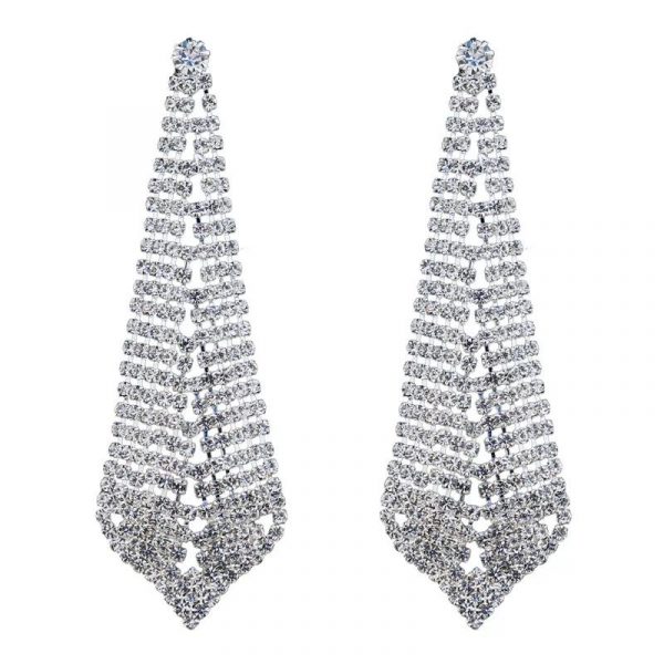 Rhinestone Earring for competition jelwery