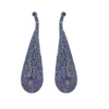 AB rhinestone earring
