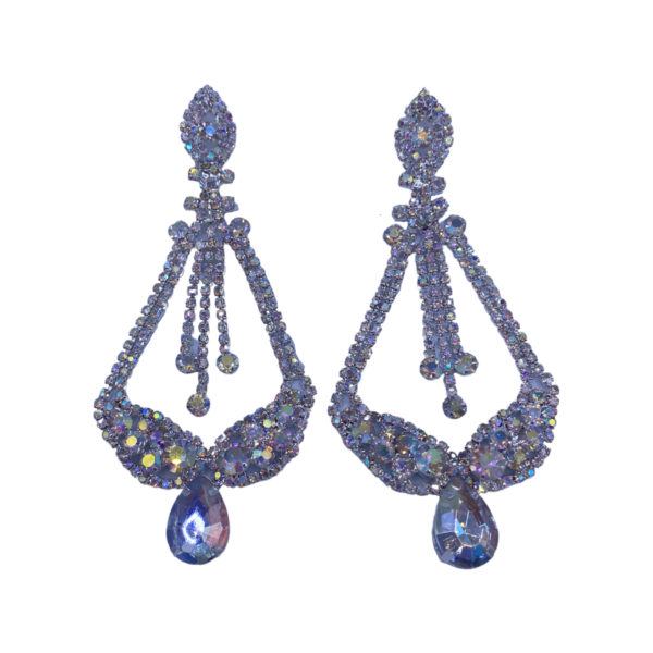 Rhinestone earring AB