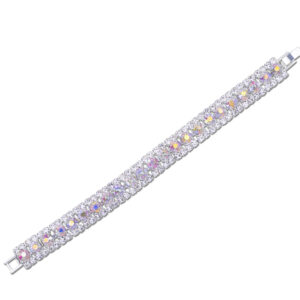 AB rhinestone bracelet