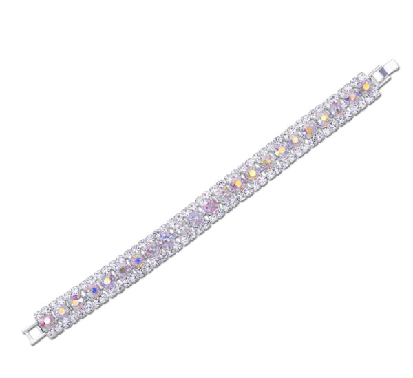 AB rhinestone bracelet