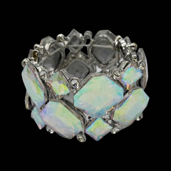 AB rhinestone bracelet
