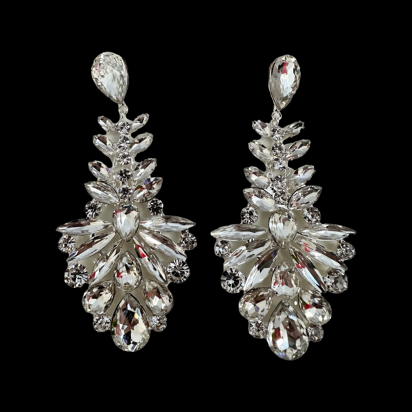 Rhinestone earring