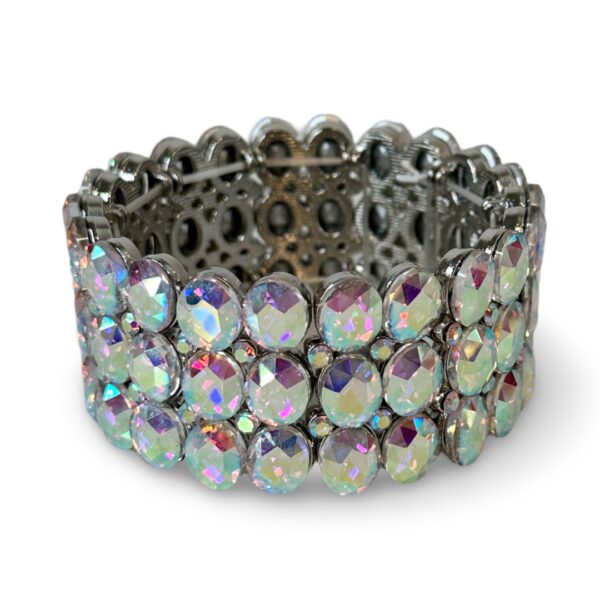 a bracelet with many stones